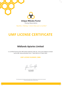 UMF 5+ MGO 100 MANUKA HONEY (250G)